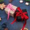 Ribbli 2 Rolls Satin Pink & Hot Pink Craft Ribbon,Total 20 Yards,(Pink 3/8-Inch x 10-Yard, Hot Pink 3/8-Inch x 10-Yard)